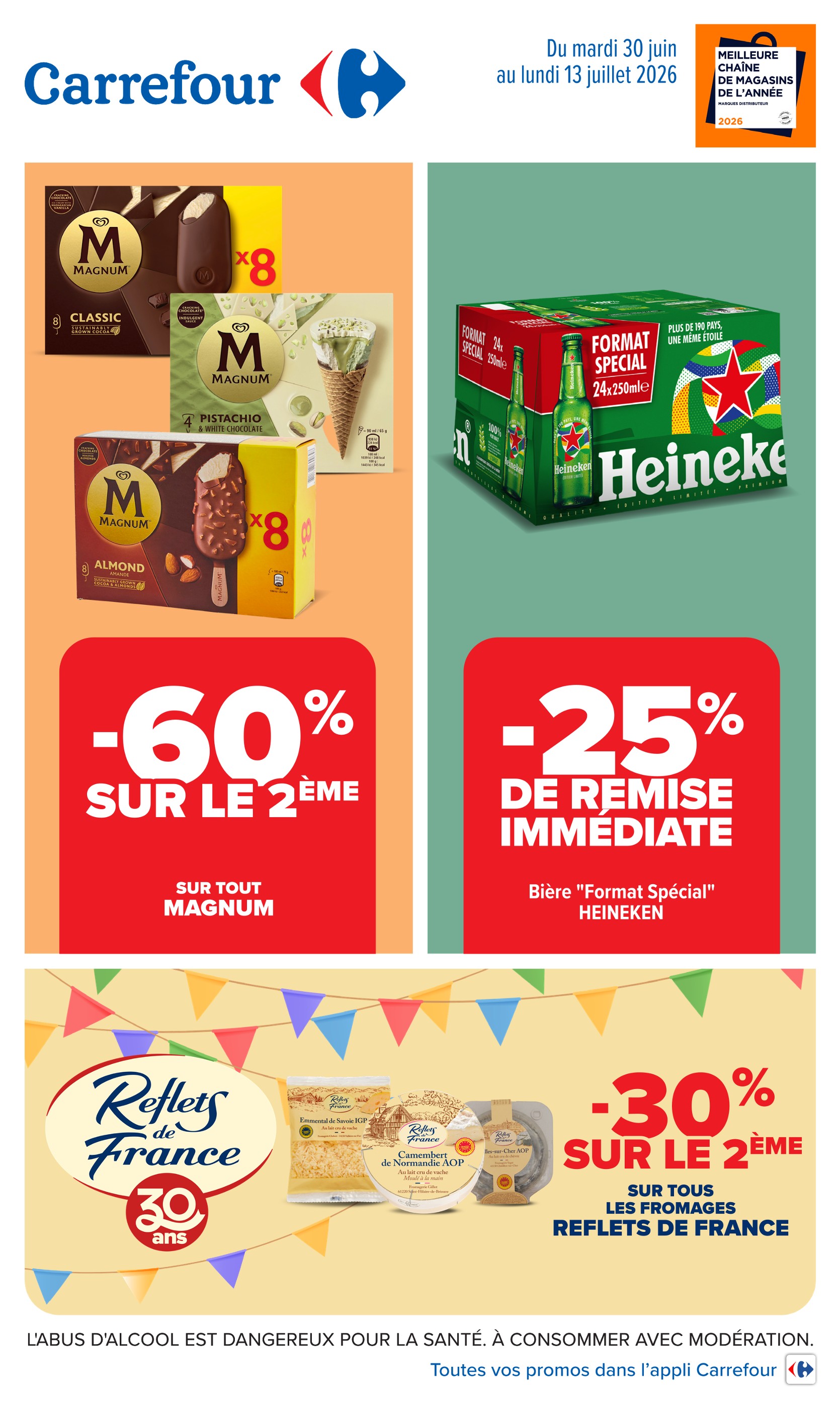 Prospectus Carrefour à Ygrande: "Carrefour", 77} pages, 30/06/2026 - 13/07/2026